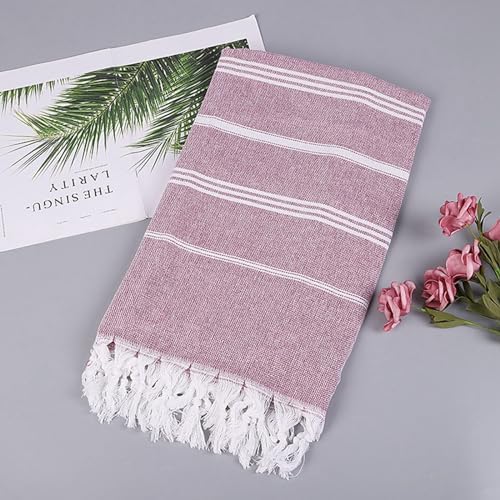 KELINFONG Extra Large 70x40 Inch Stripe Beach Towel