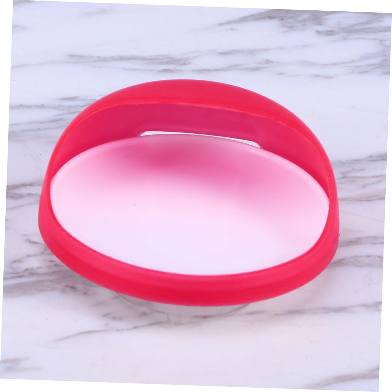 Multi Functional Red Soap Holder with Sucker Drainage