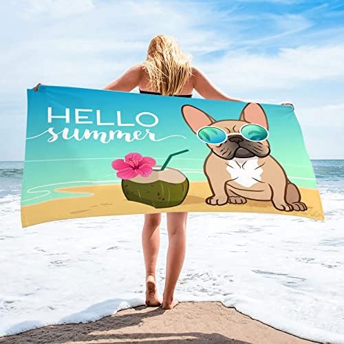 Lovskoo Turkish Beach Towel 30x60 Inch Quick Dry 1