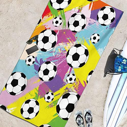 SUNUAN Oversized Sand Free Beach Towel 52x33 Inches