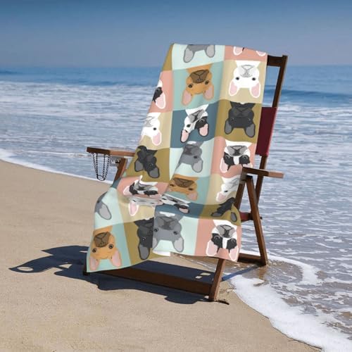 VIMIE Microfiber Beach Towel for Adults 1