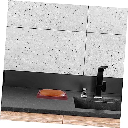FOYTOKI Sturdy Acrylic Soap Holder for Bathroom Kitchen