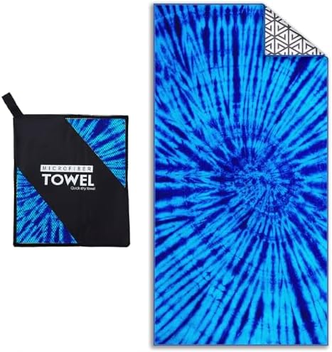 PILIFALA Microfiber Beach Towel - 71x32 Lightweight Sand Free Quick Dry