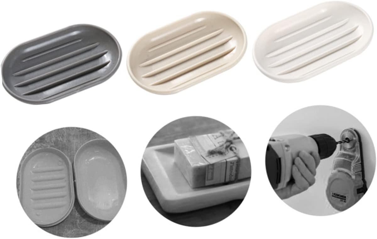 PRETYZOOM Oval Soap Holder Sturdy and Stylish