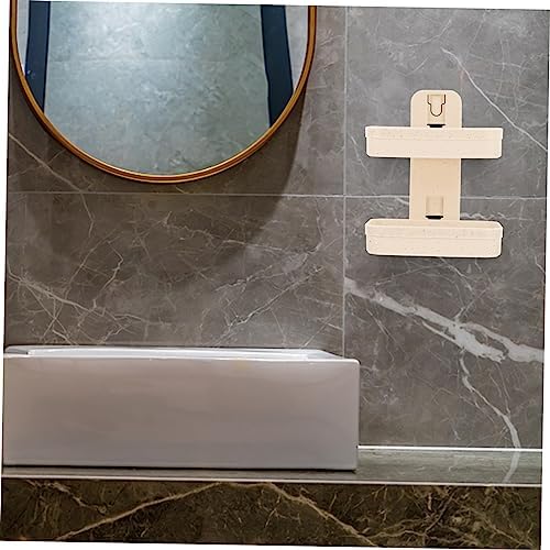 FONDOTIN Double Layer Wall Mount Soap Holder