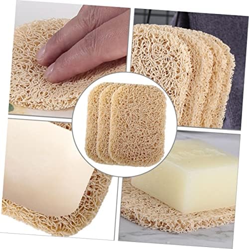 COOLHIYA 1Set Non-PVC Soap Dishes Tray Holder for Bathroom