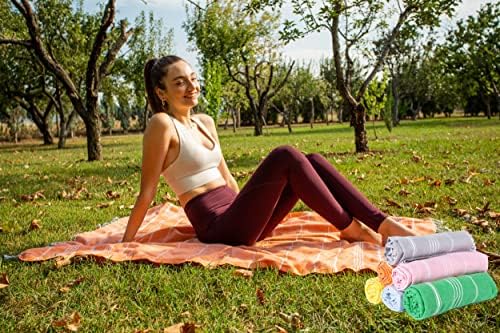 Loop Linen Turkish Beach Towel 37x71
