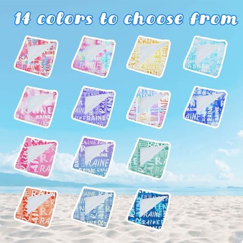Personalized Hooded Bath Towels for Kids
