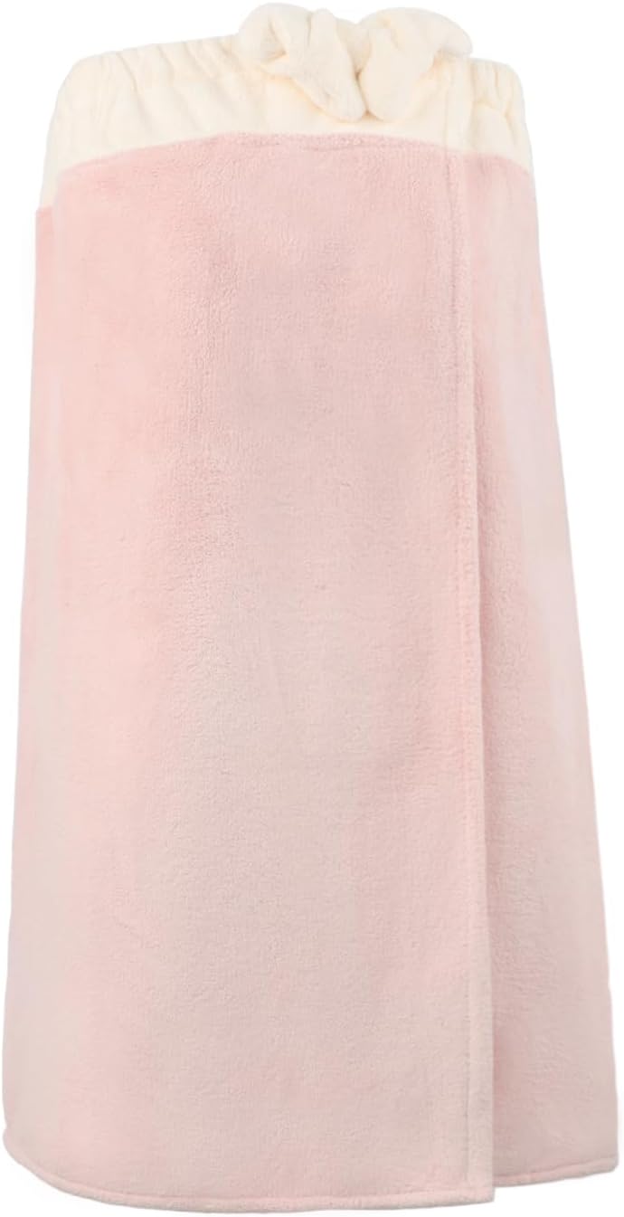 IPENNY Womens Spa Bath Wrap Towel with Bow