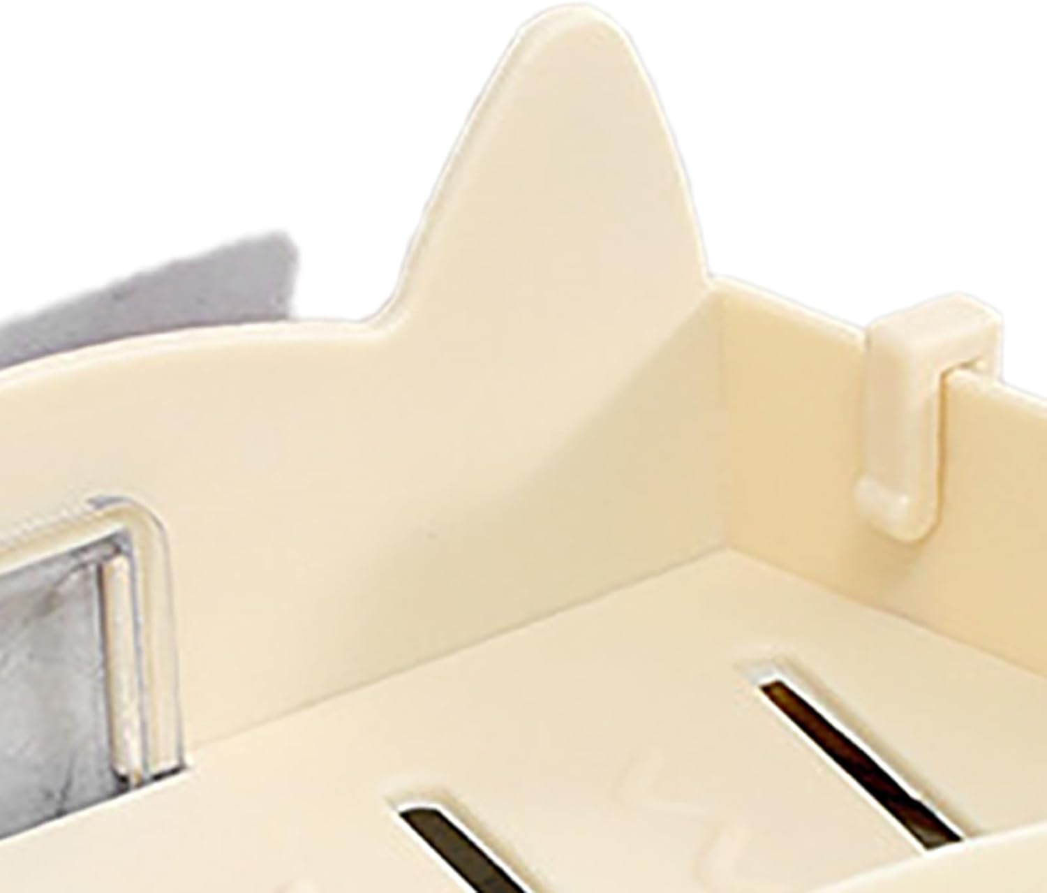 Cute Cat Wall Mounted Soap Holder for Bathroom Beige