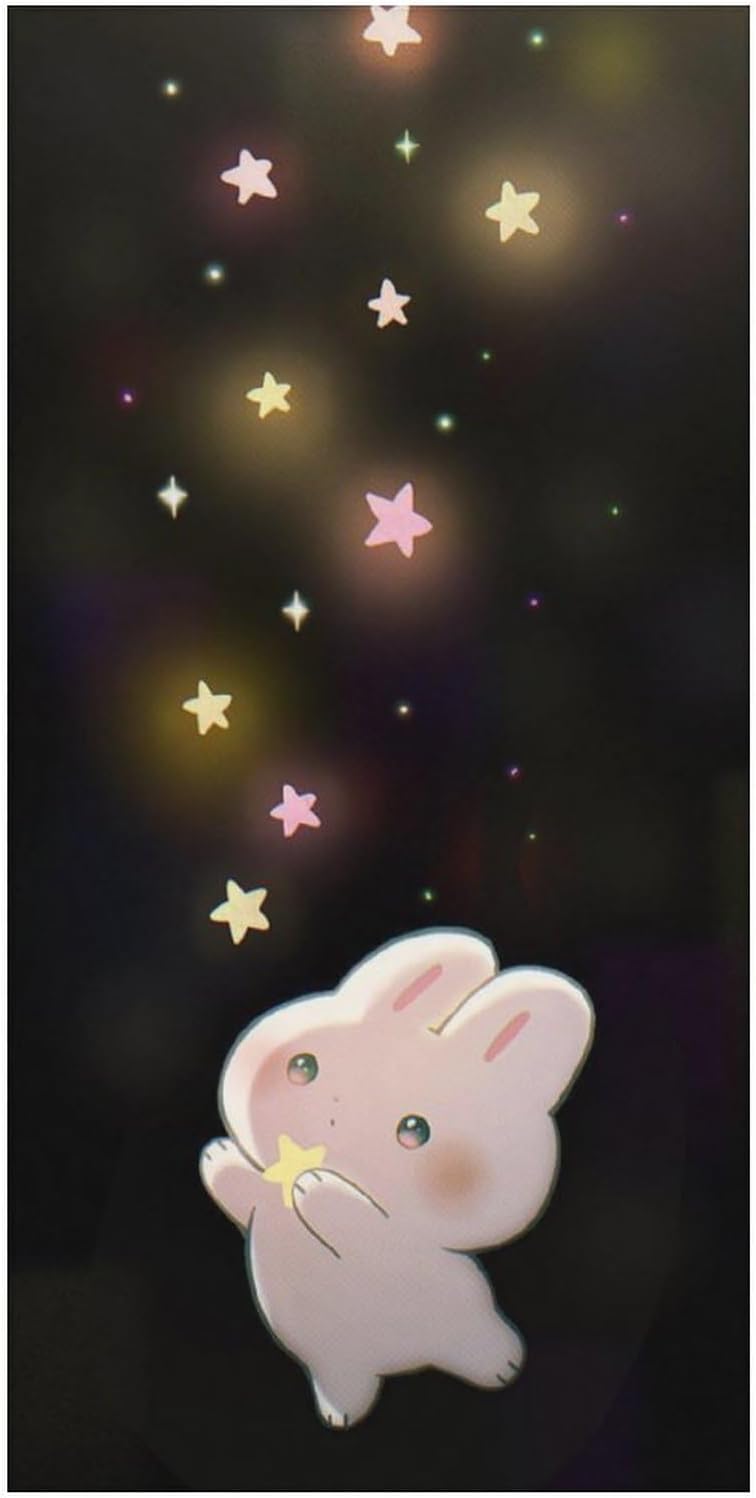 Cute Rabbit Fluffy Beach Towel 32x64 Inch 1