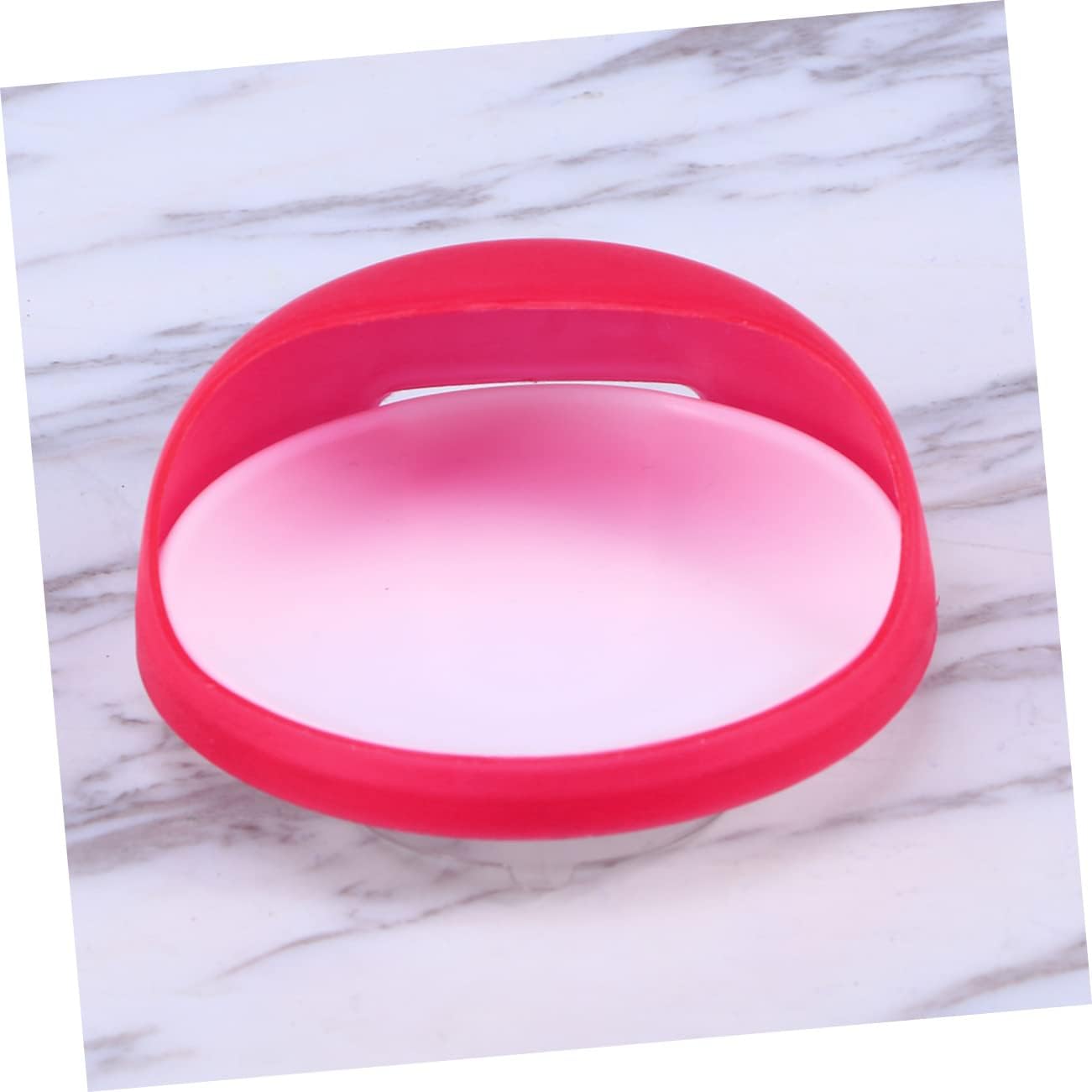 UTHCLO Multi-Functional Soap Dish Red Wall Holder