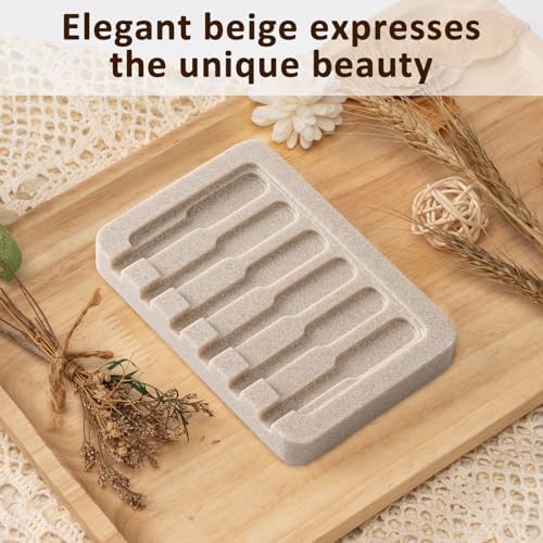 UHEY HOME Soap Dish Resin Bar Holder for Bathroom and Kitchen