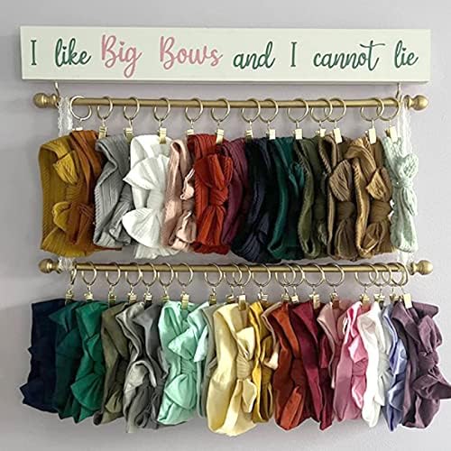 40 Pack Gold Curtain Rings with Clips Curtain Hooks