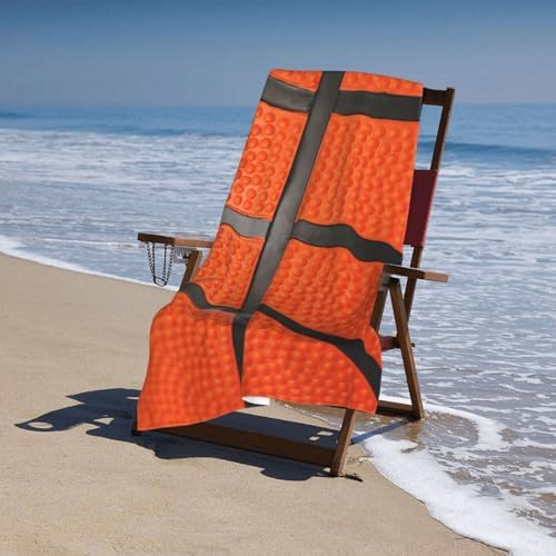 Microfiber Basketball Beach Towel for All Ages