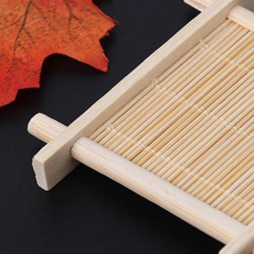 BOGEEL Wooden Handmade Soap Dish Holder for Bathroom and Kitchen