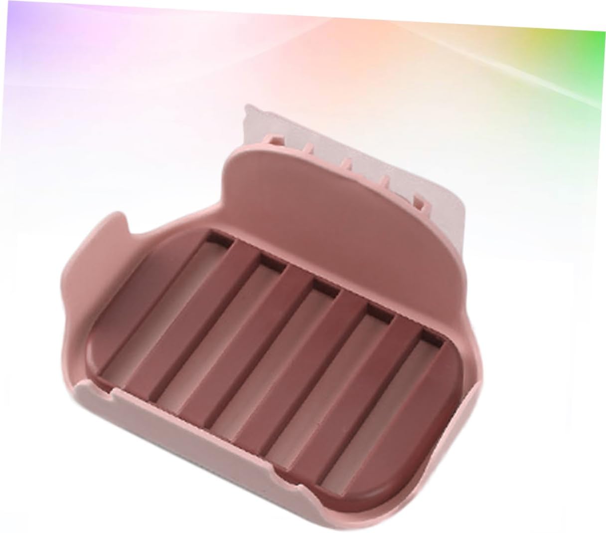 COSMEVIVI 2pcs Double Layer Adhesive Soap Holder