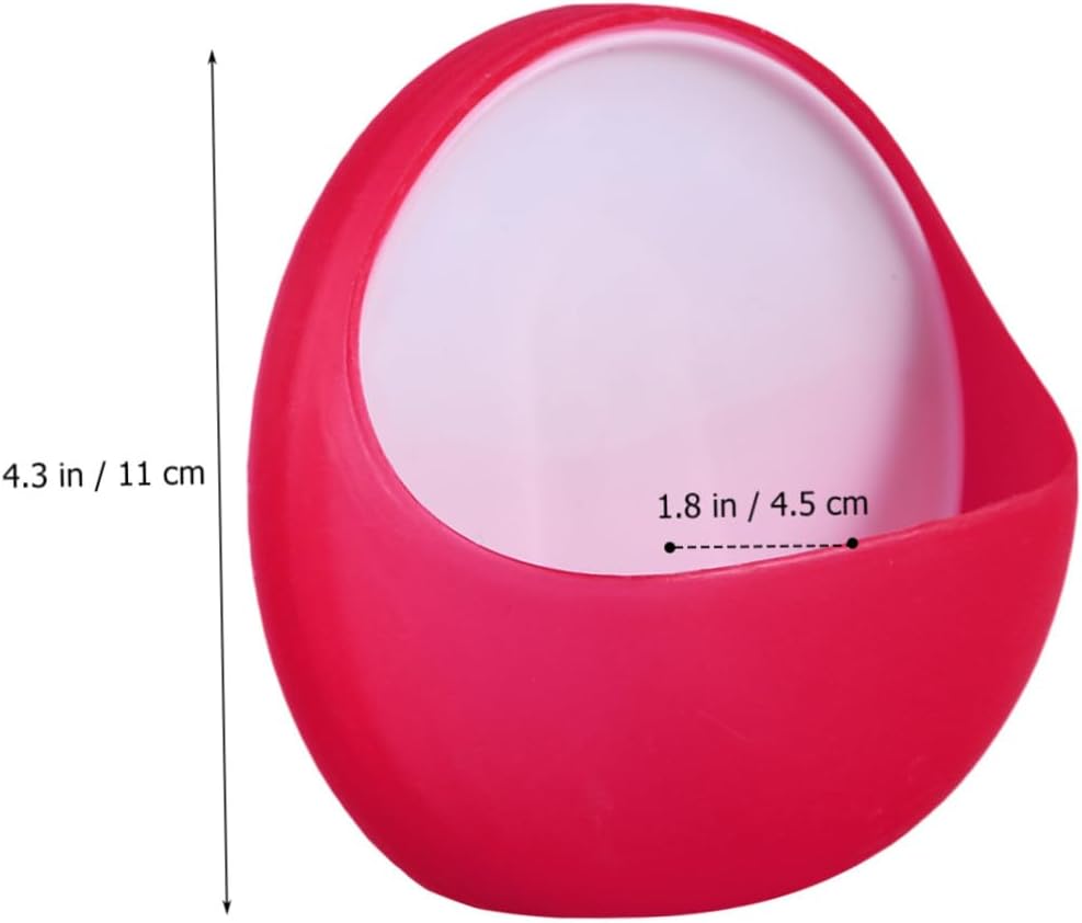 Anneome Multi-Functional Wall-Mounted Soap Dish Red