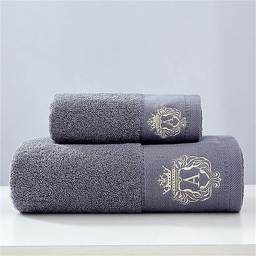 DLUXCA 100 Cotton Bath Towel - Soft Absorbent Family Set