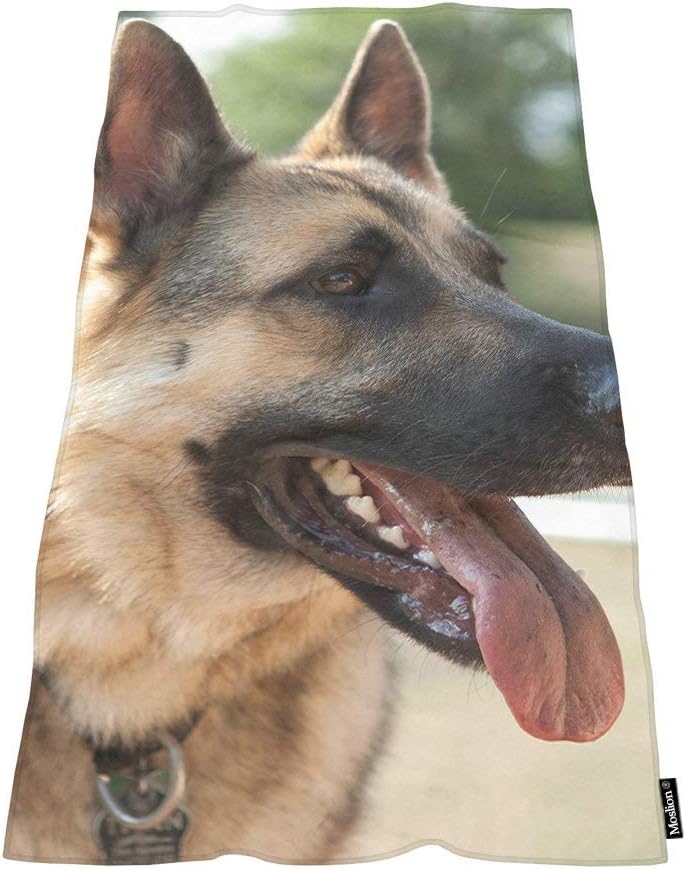 Comfy Bath Towels for German Shepherd Dogs