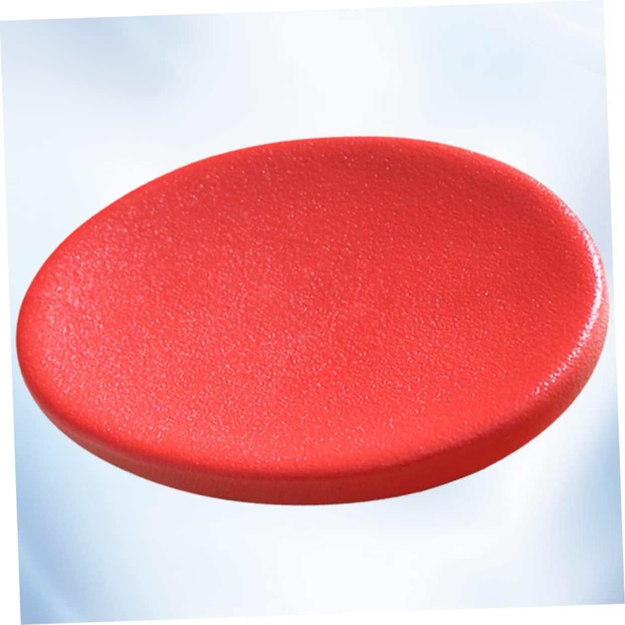 DRESSOOS Ceramic Soap Holder Red Bath Soap Dish