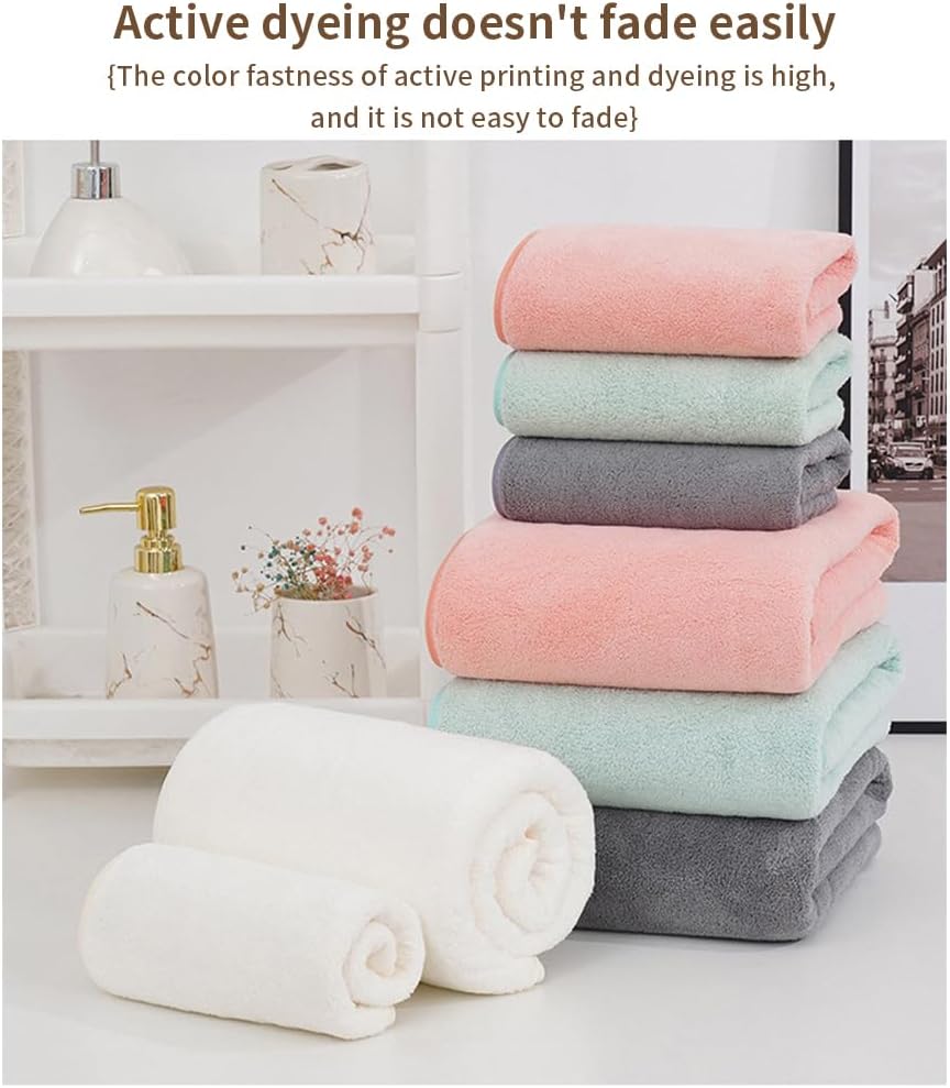 Triflice Coral Fleece Towel Set of 3 - Beige