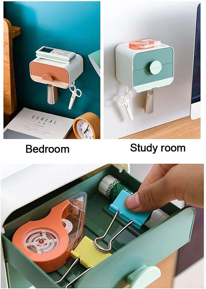 Colorful Double Layer Soap Dish with Detachable Holder