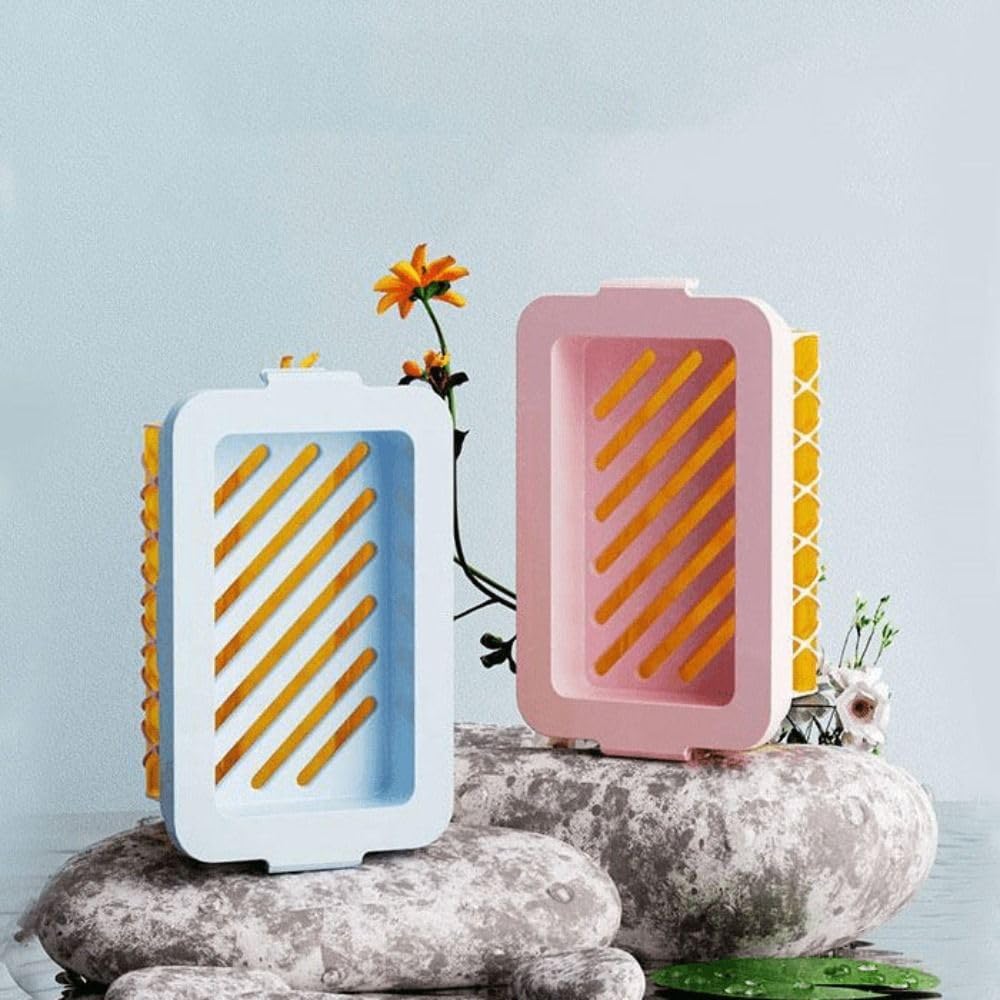 Durable Ceramic Soap Holder with Anti-Slip Design