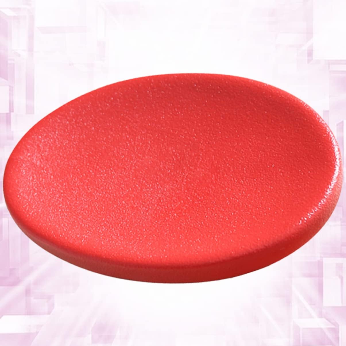 HOLIDYOYO Ceramic Soap Box Red Soap Dish Elegant Bathroom Holder
