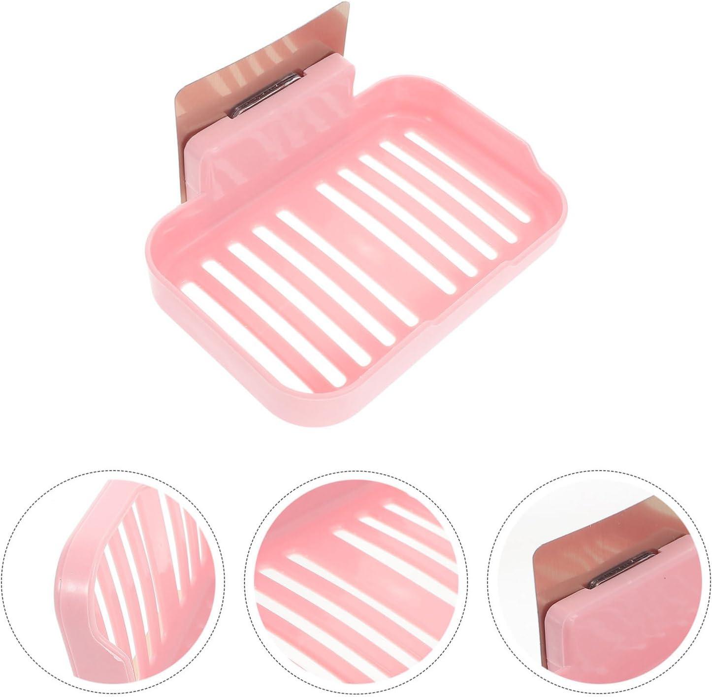 Hemoton 2PCS Adhesive Soap Holder for RV Bathroom
