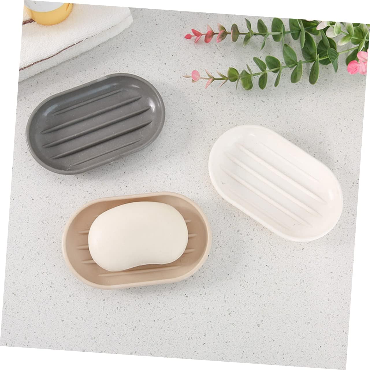 PRETYZOOM Oval Soap Holder Sturdy and Stylish