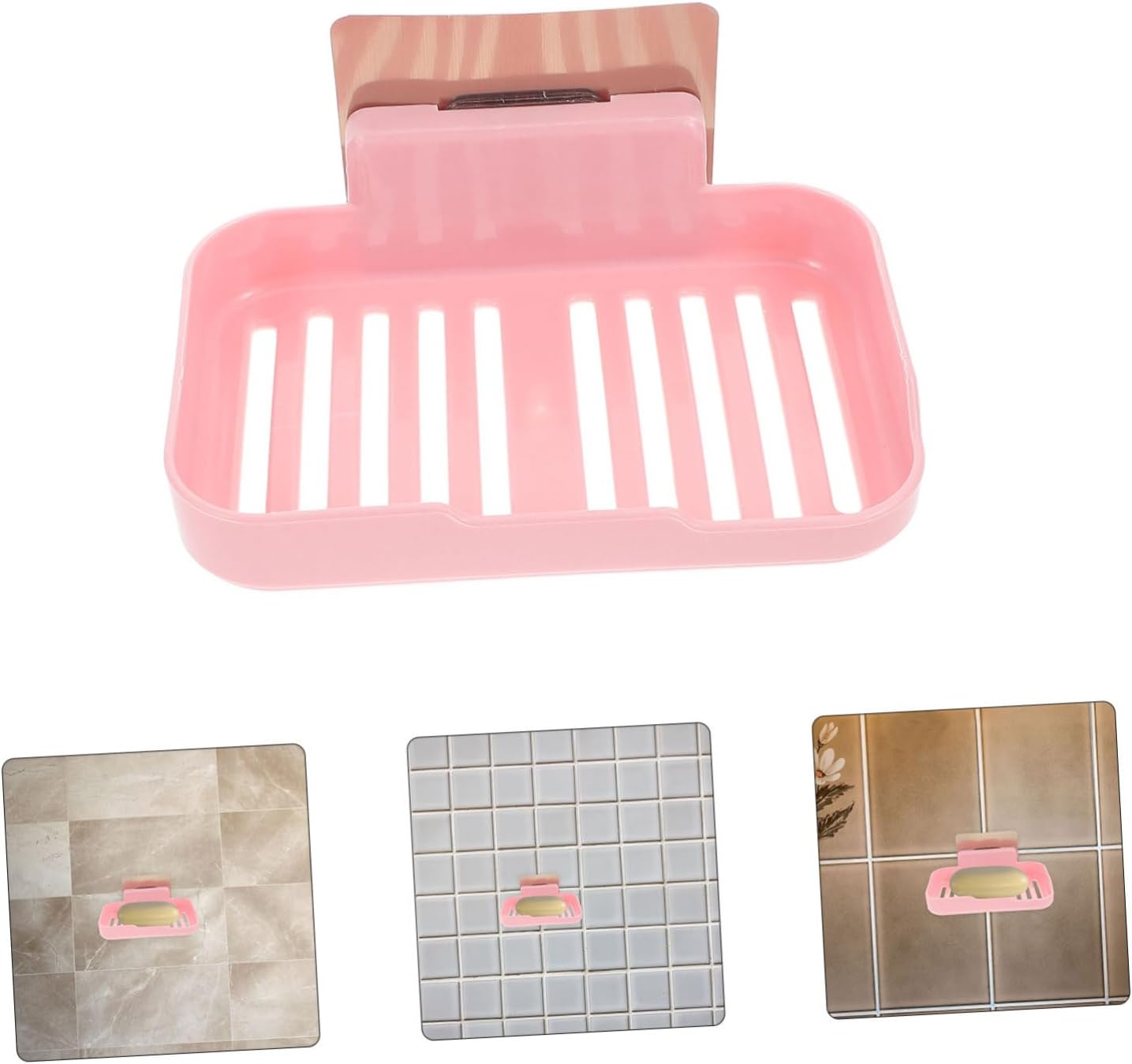 Zerodeko RV Bathroom Soap Dish Adhesive Holder