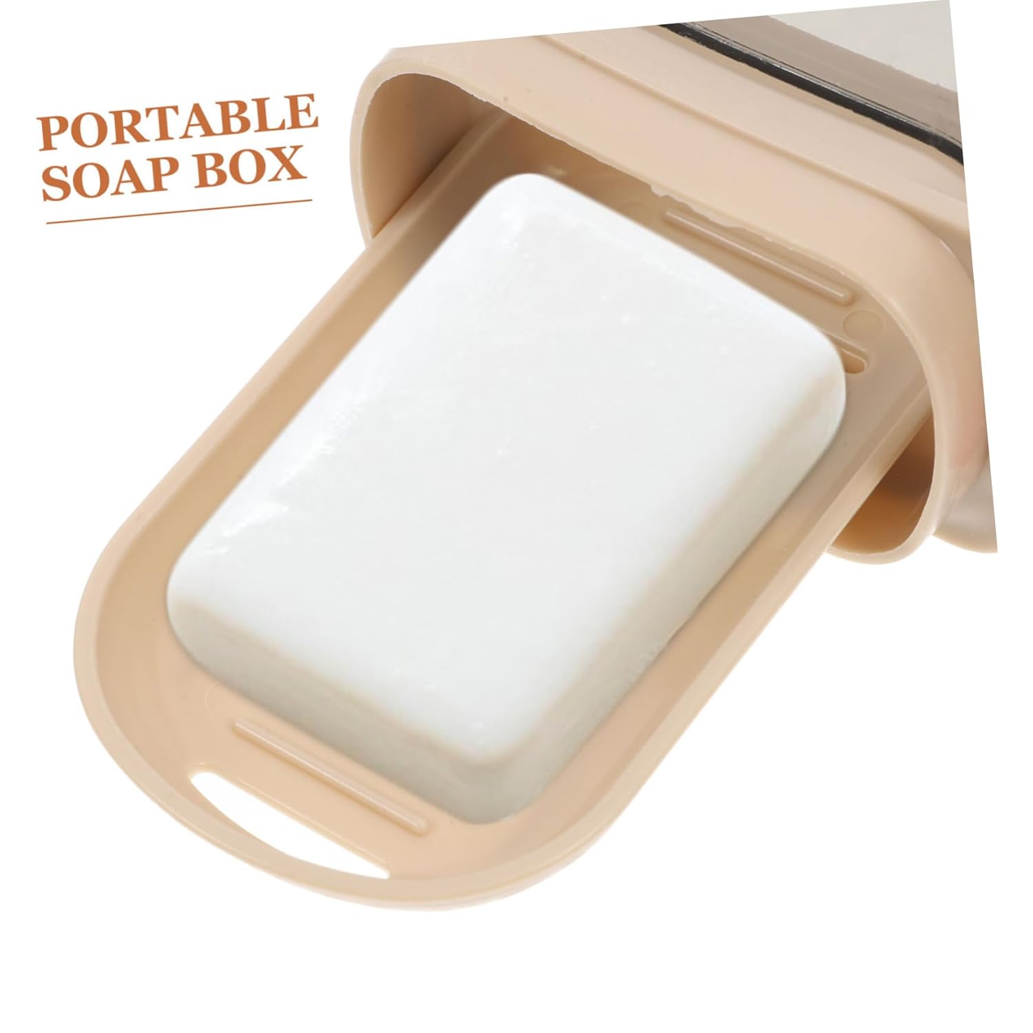 Portable Travel Soap Box with Drainage and Sealed Lid