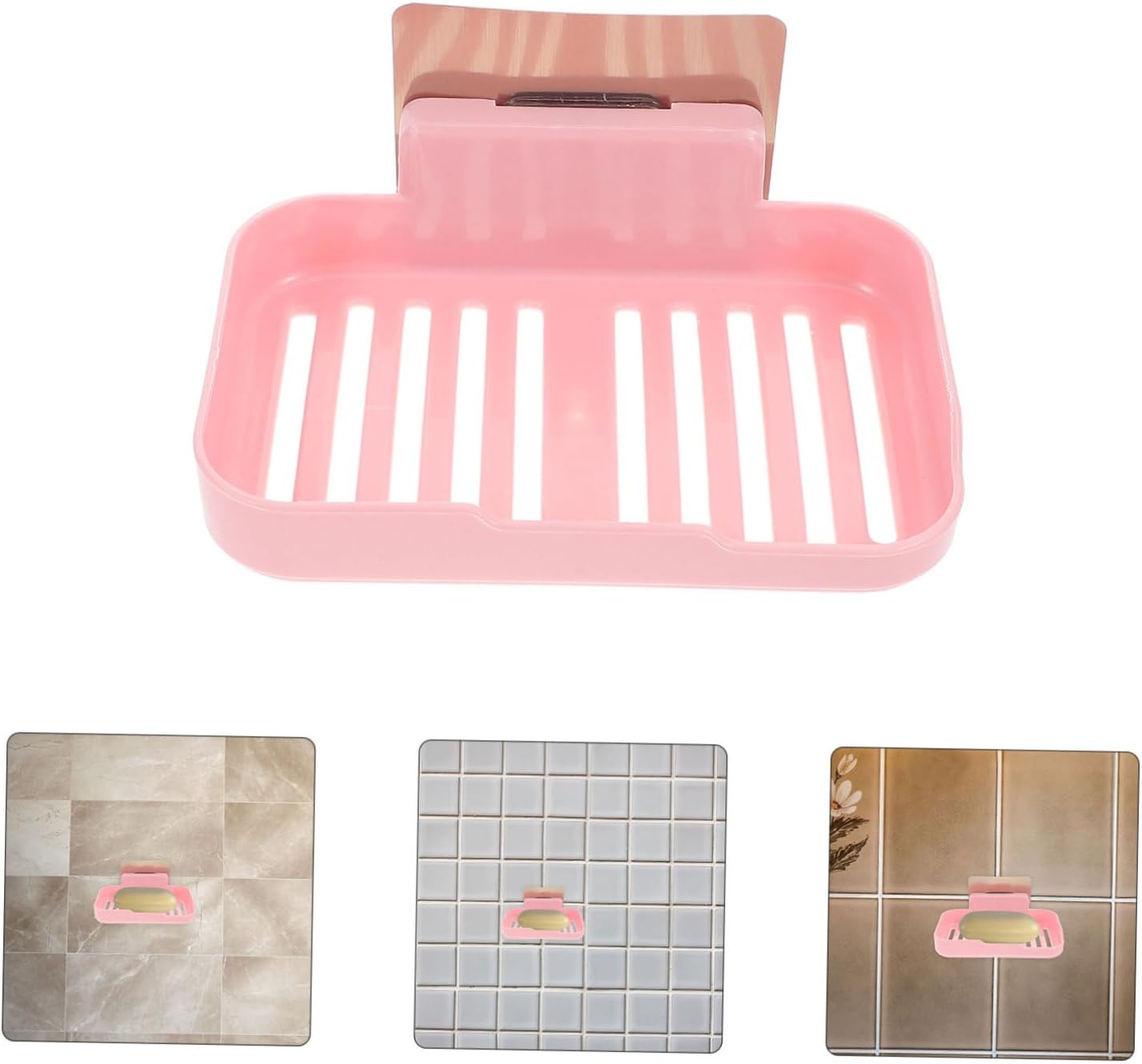 Alipis Wall-Mounted Soap Holder for Bathroom