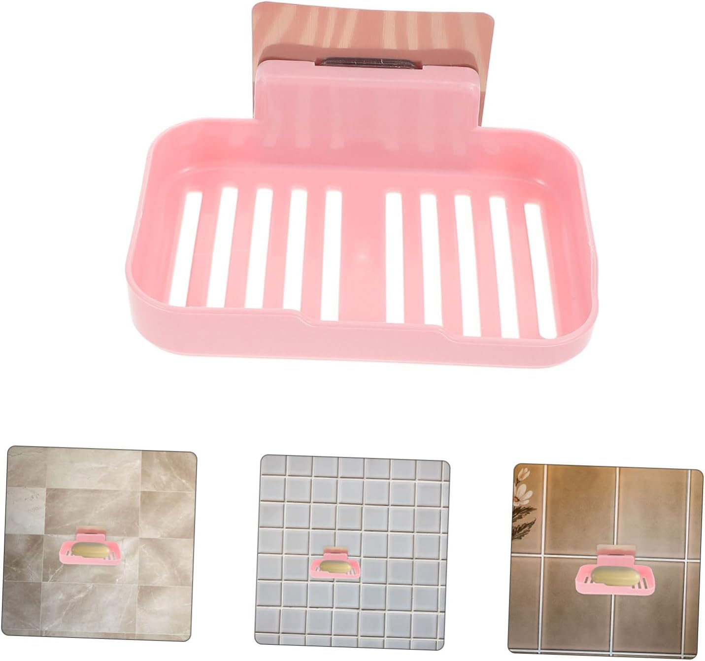 Luxshiny Strong Adhesive RV Soap Dish Wall-Mounted 1