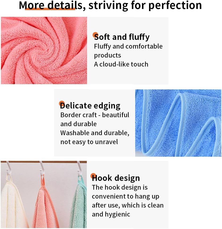 Triflice Coral Fleece Towel Set of 3 - Beige