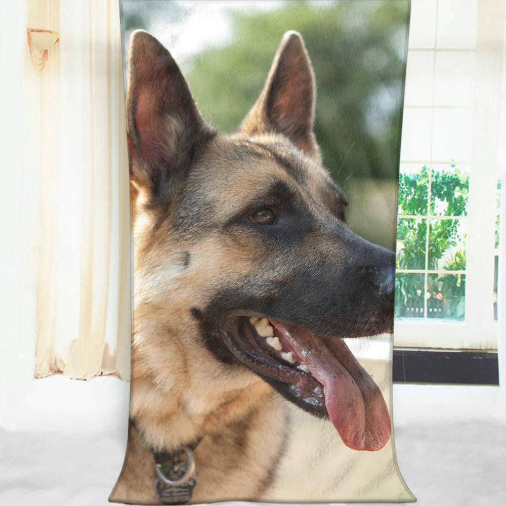 Comfy Bath Towels for German Shepherd Dogs