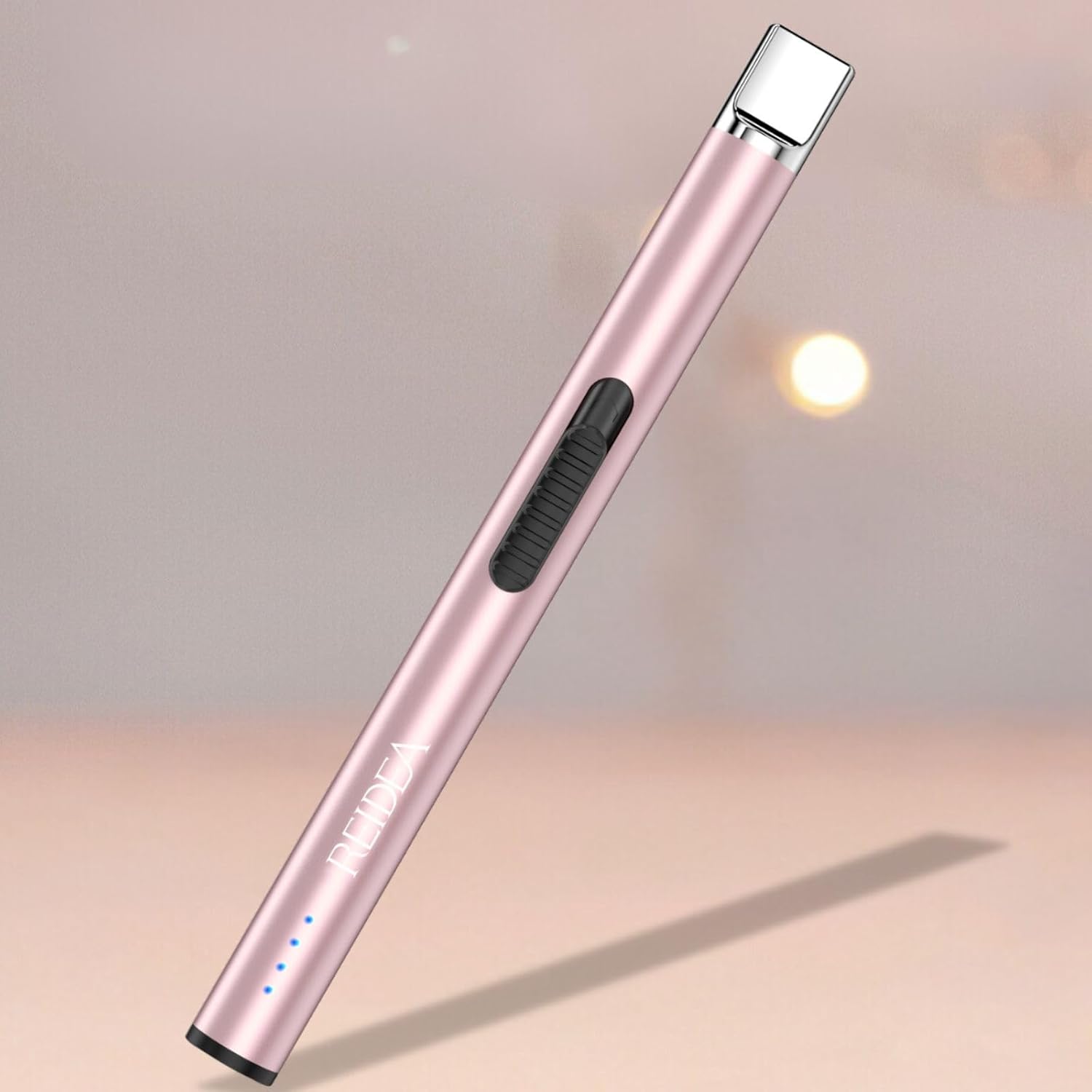 REIDEA S4 Pro Flameless Windproof Electric Lighter with LED Indicator