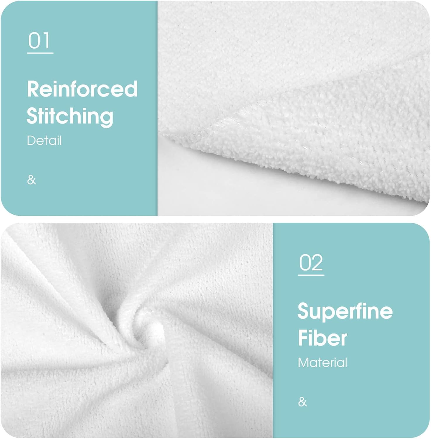 Custom Ultrafine Fiber Face Towel - Personalized Quick Dry Towel with Text and Image