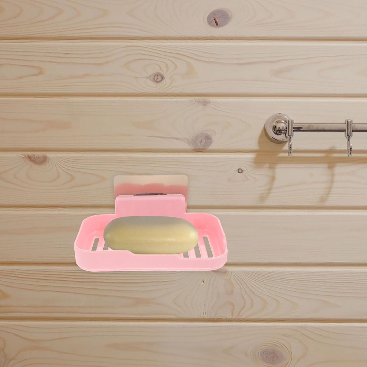 Hemoton 2PCS Adhesive Soap Holder for RV Bathroom