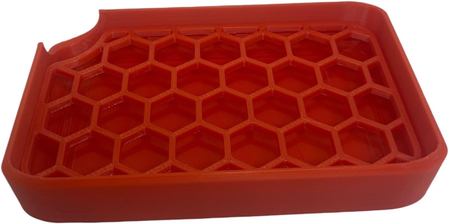 Red Double Layer Soap Holder for Shower Caddies