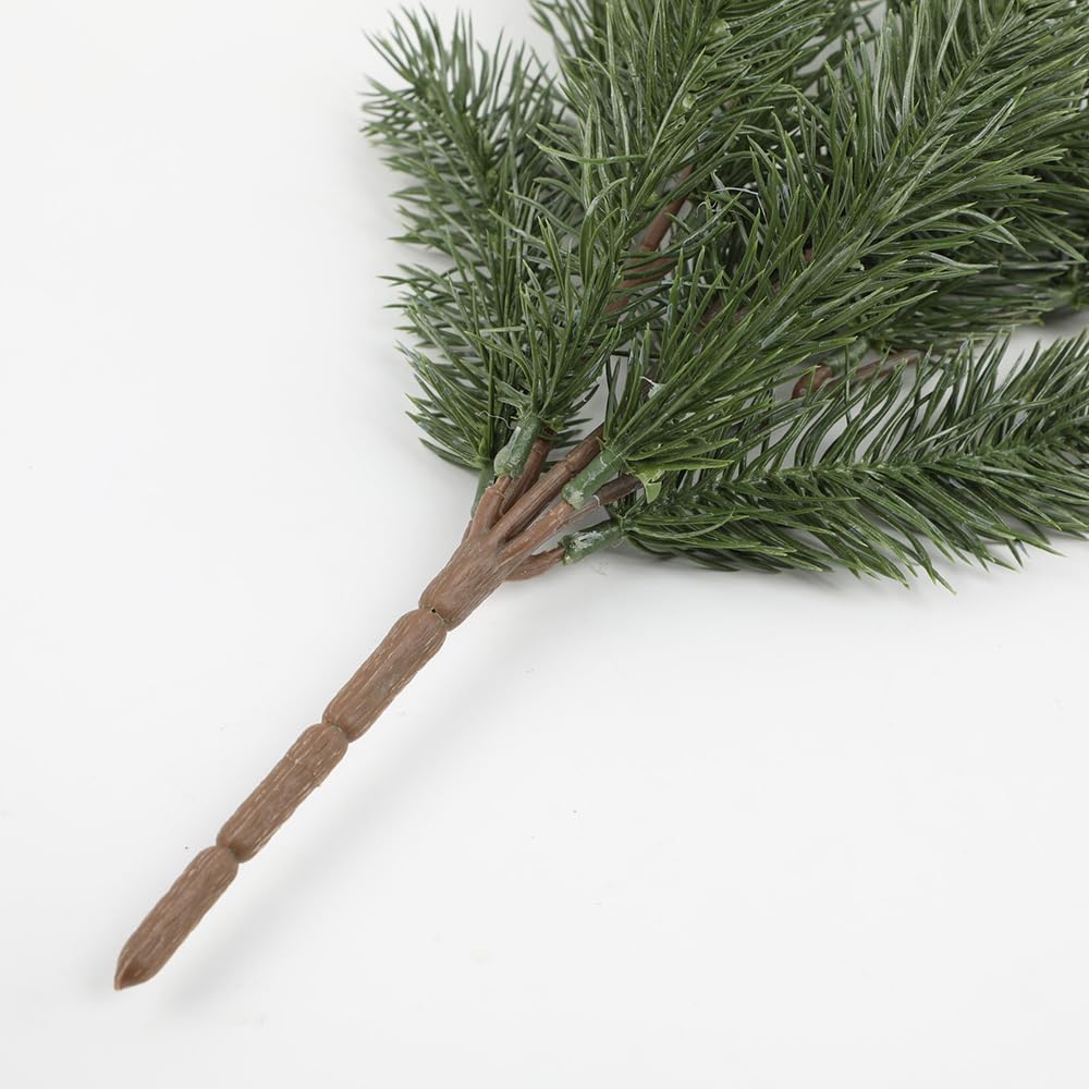 4Pcs Artificial Cedar Plants for Home Decor
