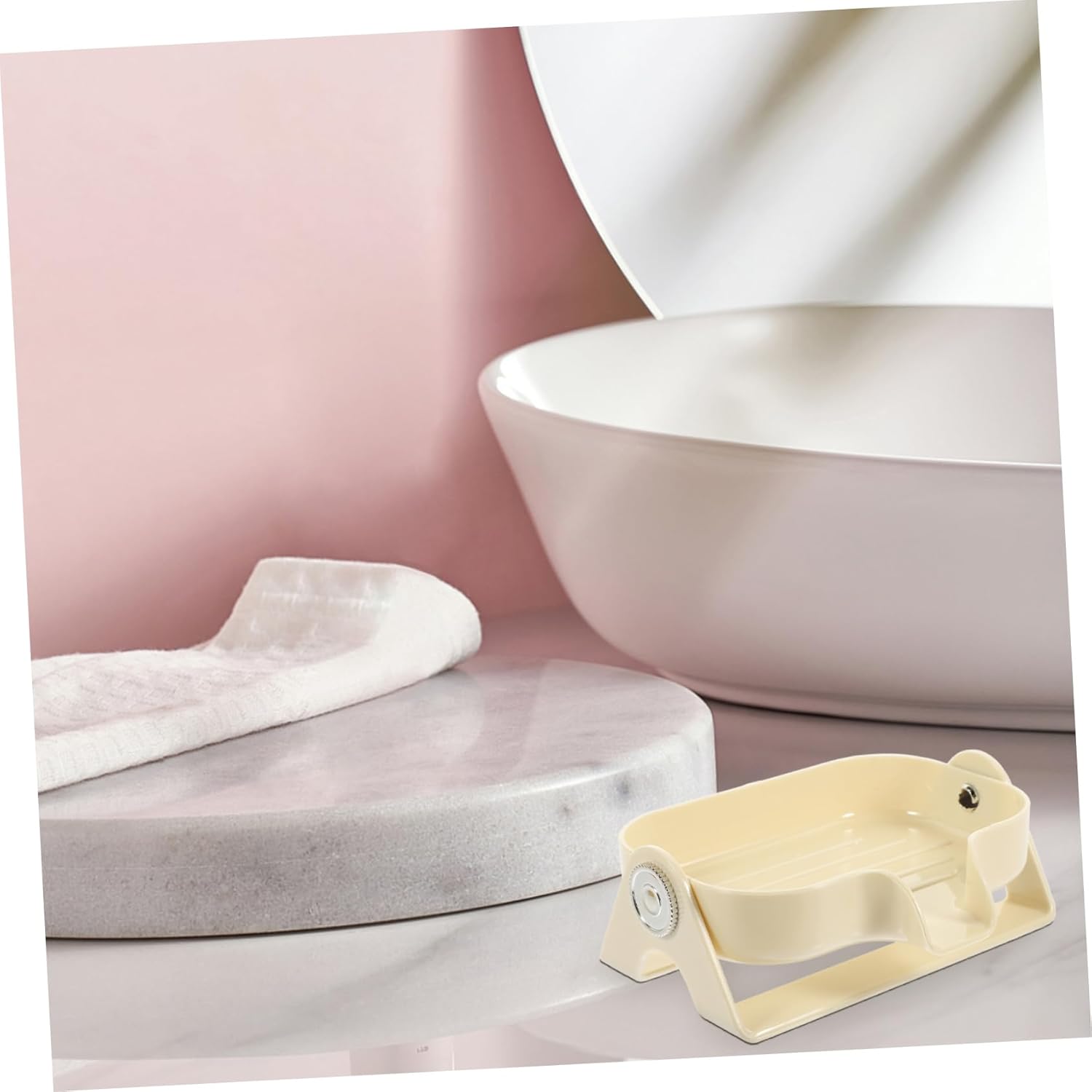 DRESSOOS Self-Draining Bathroom Soap Dish