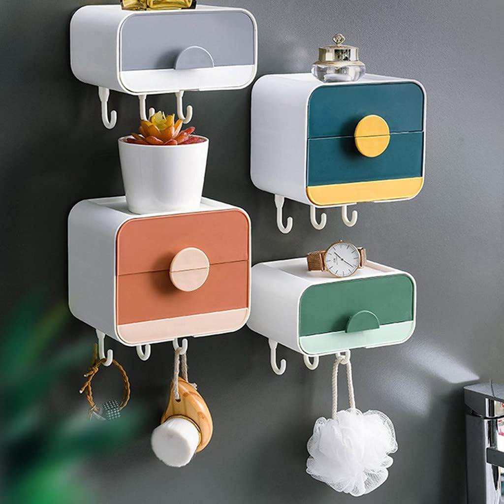 Colorful Double Layer Soap Dish with Detachable Holder
