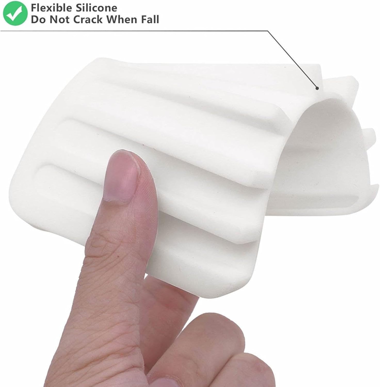Quick Self-Draining Silicone Soap Holder for Home Kitchen