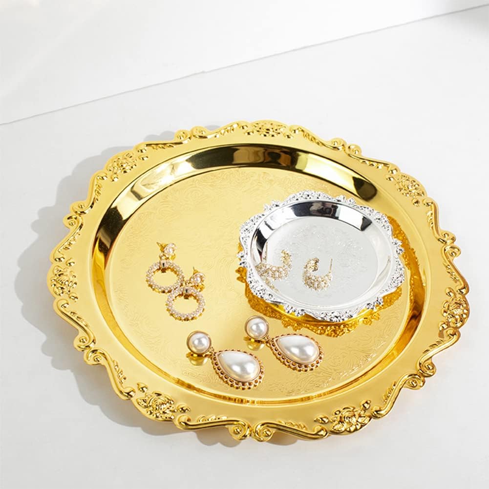 Spinning Candle Holder with Round Tray - Fairy Style