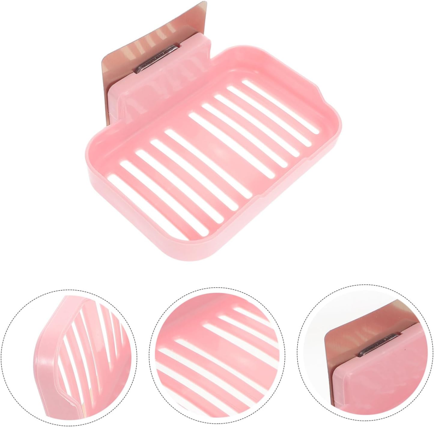 Alipis Wall-Mounted Soap Holder for Bathroom