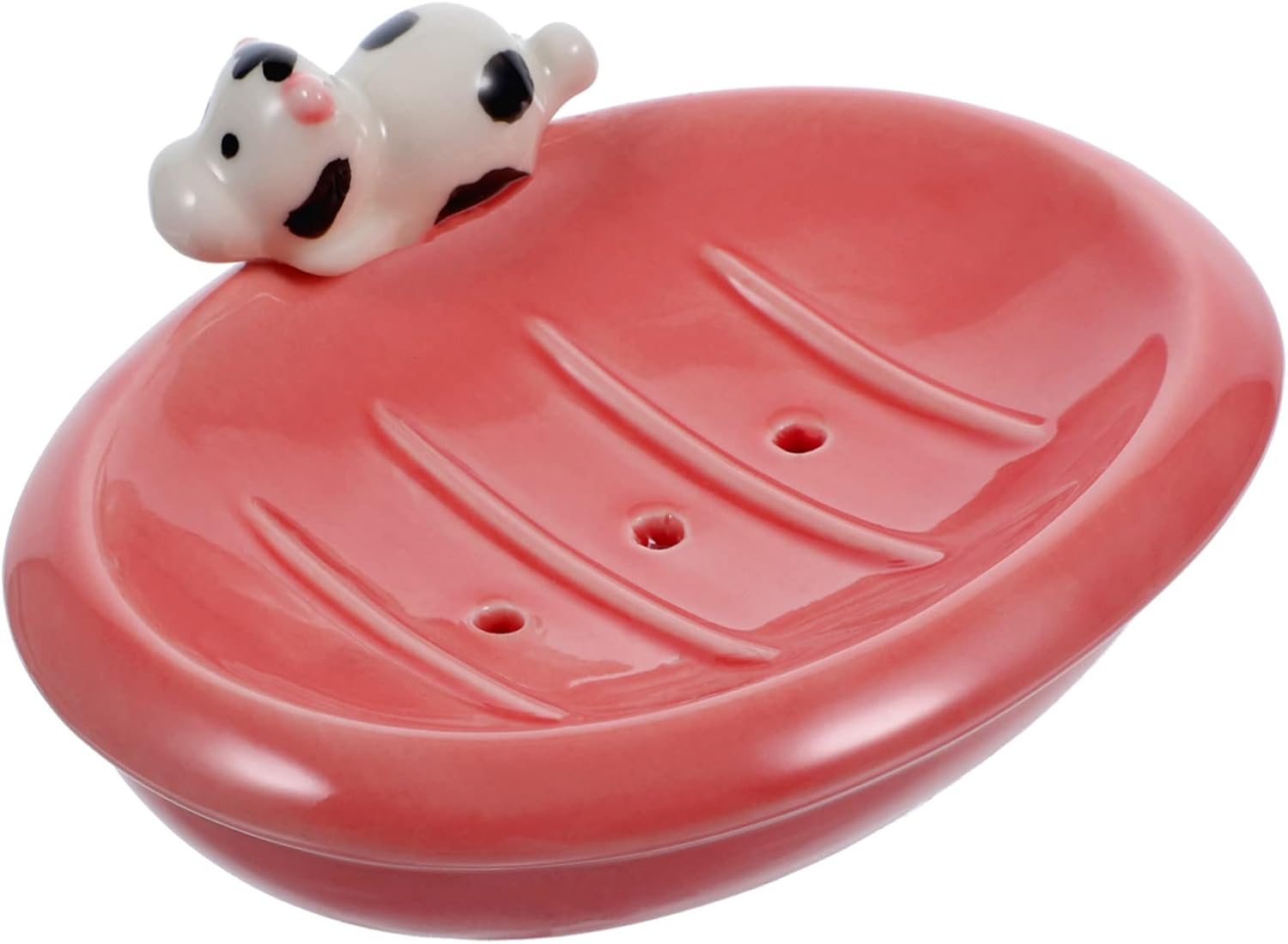 Cute Ceramic Soap Rack for Bathroom Kitchen 1