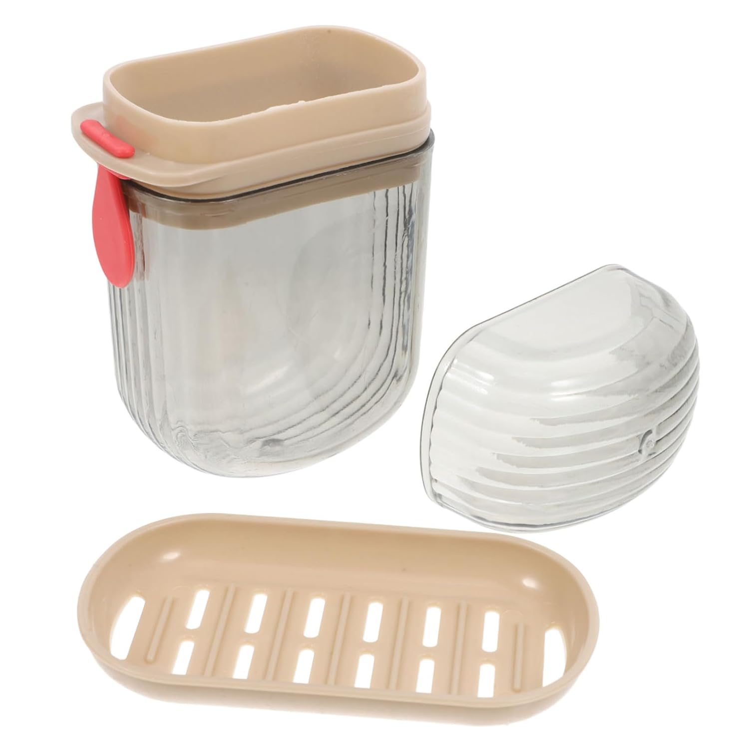Portable Travel Soap Box with Drainage and Sealed Lid