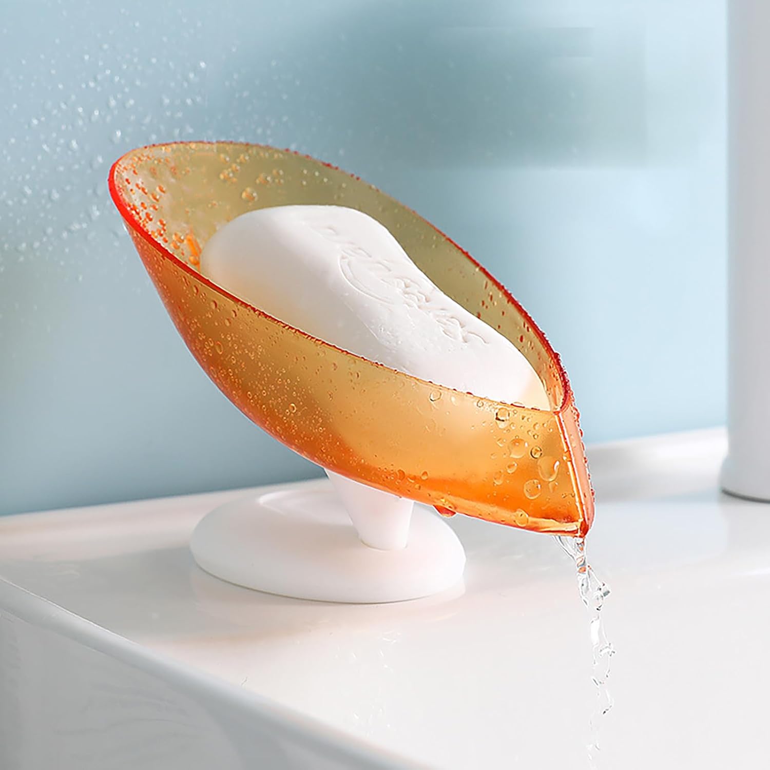 Leaf Shaped Soap Holder 3 Pack with Suction Cup